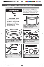 Preview for 16 page of KitchenAid 5KZFP11 Instructions Manual