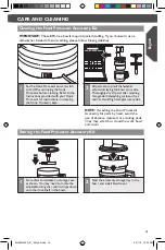 Preview for 19 page of KitchenAid 5KZFP11 Instructions Manual