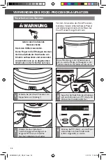 Preview for 34 page of KitchenAid 5KZFP11 Instructions Manual