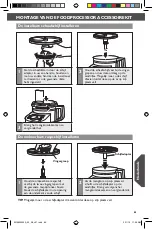 Preview for 85 page of KitchenAid 5KZFP11 Instructions Manual