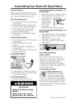 Preview for 9 page of KitchenAid 6397dZw608 Instructions And Recipes Manual