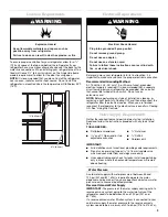 Preview for 3 page of KitchenAid 67003523-750 User Manual