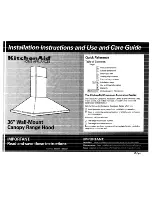 KitchenAid 6899551 Installation Instructions And Use And Care Manual preview