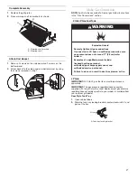 Preview for 17 page of KitchenAid 720-0733 Installation Instructions And Use & Care Manual