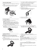 Preview for 26 page of KitchenAid 720-0733 Installation Instructions And Use & Care Manual