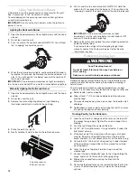 Preview for 28 page of KitchenAid 720-0733 Installation Instructions And Use & Care Manual