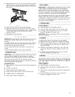 Preview for 33 page of KitchenAid 720-0733 Installation Instructions And Use & Care Manual