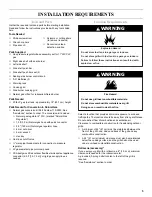 Preview for 5 page of KitchenAid 720-0745 Installation Instructions And Use & Care Manual