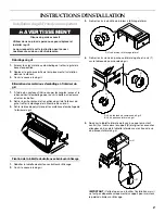 Preview for 87 page of KitchenAid 720-0745A (LP) Installation Instructions And Use & Care Manual