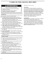 Preview for 58 page of KitchenAid 720-0787E Installation Instructions And Use & Care Manual