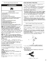 Preview for 25 page of KitchenAid 720-0893A KA Installation Instructions And Use & Care Manual