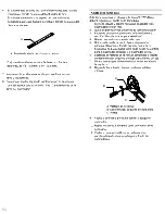 Preview for 54 page of KitchenAid 720-0893A KA Installation Instructions And Use & Care Manual