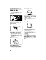 Preview for 8 page of KitchenAid 7KFCC150 Use And Care Manual