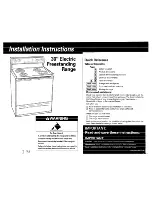 Preview for 1 page of KitchenAid 8053714 Installation Instructions Manual