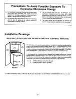 Предварительный просмотр 2 страницы KitchenAid 8101P120-60 Installation Manual