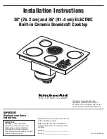 Предварительный просмотр 1 страницы KitchenAid 8285364 Installation Instructions Manual