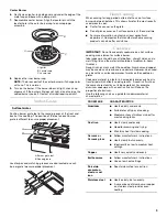 Предварительный просмотр 9 страницы KitchenAid 8286868A Use & Care Manual