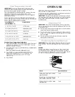 Preview for 8 page of KitchenAid 8300886C Use And Care Manual