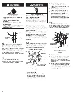 Предварительный просмотр 6 страницы KitchenAid 8302472A Installation Instructions Manual