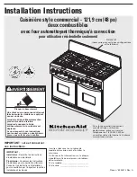 Preview for 11 page of KitchenAid 8302472A Installation Instructions Manual