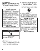 Preview for 8 page of KitchenAid 8557328A Use & Care Manual