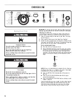 Preview for 18 page of KitchenAid 8557328A Use & Care Manual