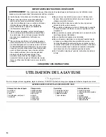 Preview for 10 page of KitchenAid 8578233 User Instructions