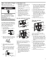 Предварительный просмотр 7 страницы KitchenAid 9.76E+13 Installation Instructions Manual