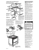 Preview for 2 page of KitchenAid 9752179 Installation Instructions Manual