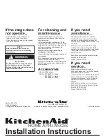 Preview for 5 page of KitchenAid 9752179 Installation Instructions Manual