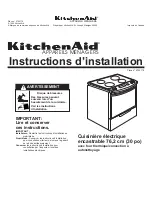 Preview for 6 page of KitchenAid 9752179 Installation Instructions Manual