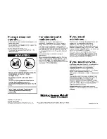 Preview for 7 page of KitchenAid 9752397 Installation Instructions Manual