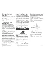 Preview for 7 page of KitchenAid 9755235 Installation Instructions Manual