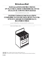 Preview for 1 page of KitchenAid 9759536B Installation Instructions Manual