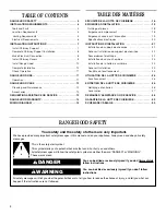 Preview for 2 page of KitchenAid 9760425A Installation Instructions And Use And Care Manual