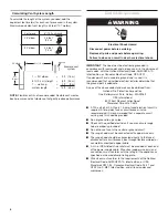 Preview for 6 page of KitchenAid 9760425A Installation Instructions And Use And Care Manual