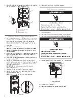 Preview for 8 page of KitchenAid 9760425A Installation Instructions And Use And Care Manual