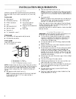 Preview for 4 page of KitchenAid 9760618 Installation Instructions Manual