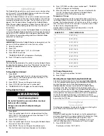 Preview for 24 page of KitchenAid 9762265 Use And Care Manual