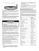 Preview for 5 page of KitchenAid 9763141A Use & Care Manual