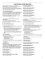 Preview for 9 page of KitchenAid 9763141A Use & Care Manual