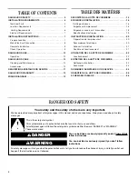 Preview for 2 page of KitchenAid 9763388 Installation Instructions And Use And Care Manual