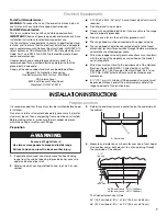 Preview for 7 page of KitchenAid 9763393A Installation Instructions And Use And Care Manual