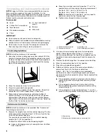 Preview for 6 page of KitchenAid 9871780B Use And Care Manual