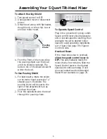 Preview for 8 page of KitchenAid ACCOLADE 400 Instructions And Recipes Manual