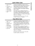 Preview for 31 page of KitchenAid ACCOLADE 400 Instructions And Recipes Manual