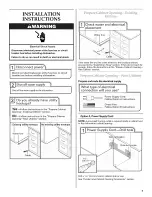 Предварительный просмотр 7 страницы KitchenAid Architect II C Series KUDC10IX Installation Manual