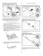 Предварительный просмотр 25 страницы KitchenAid Architect II C Series KUDC10IX Installation Manual