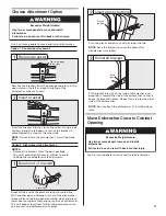 Предварительный просмотр 17 страницы KitchenAid Architect II C Series KUDC10IXSS Installation Instructions Manual