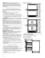 Preview for 6 page of KitchenAid Architect II KDDC24FVS Installation Instructions And Use & Care Manual